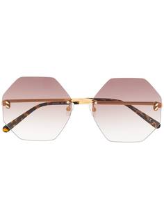 Stella McCartney солнцезащитные очки с градиентными линзами