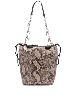 Just Cavalli сумка на плечо с тиснением под змеиную кожу