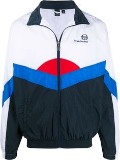 Sergio Tacchini спортивная куртка в стиле колор-блок