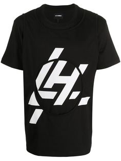 Les Hommes футболка с логотипом
