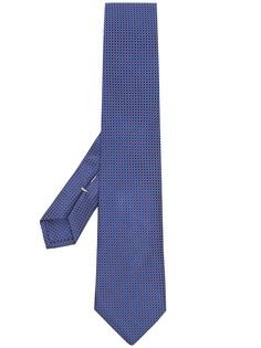 Canali галстук с заостренным концом