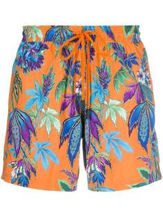 Etro плавки-шорты с цветочным принтом