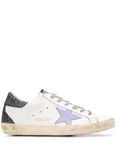 Golden Goose кеды Superstar с блестками