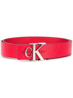 Calvin Klein ремень с металлическим логотипом