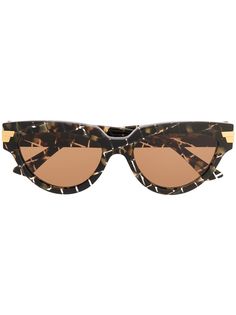 Bottega Veneta Eyewear солнцезащитные очки BV1035S в оправе кошачий глаз