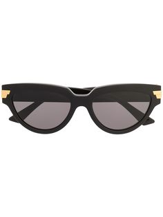Bottega Veneta Eyewear солнцезащитные очки BV1035S в оправе кошачий глаз