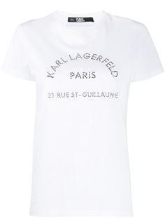 Karl Lagerfeld футболка с принтом