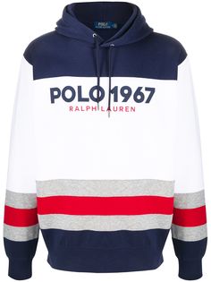 Polo Ralph Lauren полосатое худи с логотипом