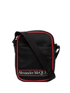 Alexander McQueen сумка-мессенджер с логотипом