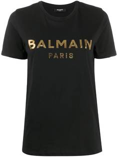 Balmain футболка с логотипом