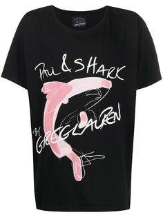 Paul & Shark футболка Shark из коллаборации с Greg Lauren