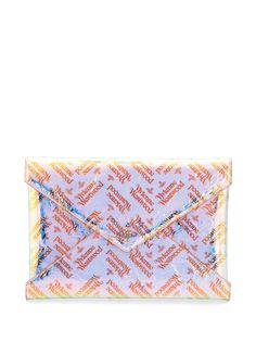 Vivienne Westwood клатч-конверт с логотипом