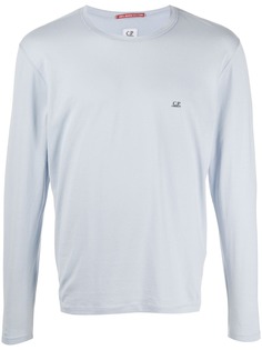 C.P. Company logo-print long-sleeved top