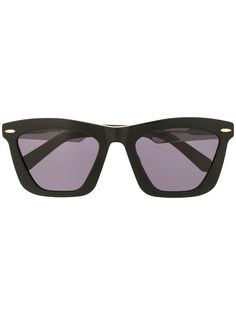 Karen Walker массивные солнцезащитные очки