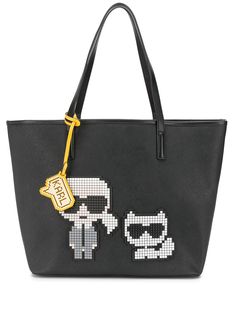 Karl Lagerfeld сумка-тоут K/Pixel Karl & Choupette