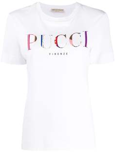 Emilio Pucci футболка с логотипом