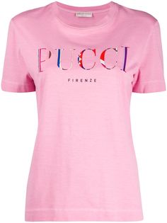 Emilio Pucci футболка с логотипом