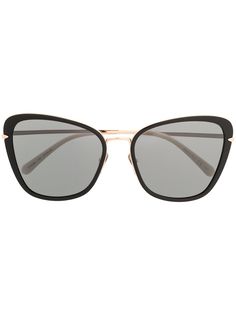 Pomellato Eyewear солнцезащитные очки в оправе бабочка