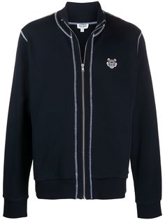 Kenzo толстовка на молнии с логотипом