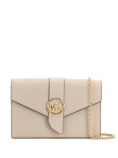 Michael Michael Kors сумка на плечо с металлическим логотипом