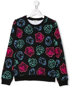 Kenzo Kids свитер с принтом