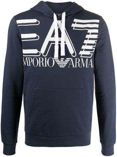 Ea7 Emporio Armani худи с логотипом