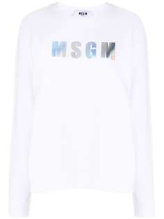 MSGM толстовка с логотипом