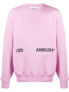 Ambush свитер с круглым вырезом и логотипом