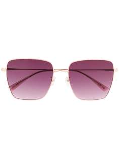 Moschino Eyewear солнцезащитные очки в массивной квадратной оправе