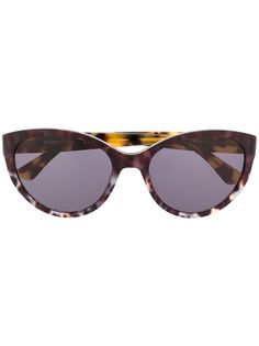 Moschino Eyewear солнцезащитные очки в оправе кошачий глаз
