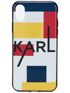 Karl Lagerfeld чехол Karl Bauhaus для iPhone X/XS