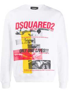 Dsquared2 толстовка с принтом Kung Fu