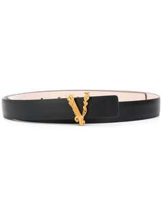 Versace ремень Virtus с пряжкой