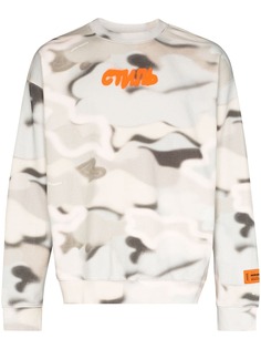 Heron Preston толстовка с камуфляжным принтом