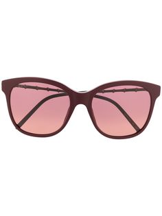 Gucci Eyewear солнцезащитные очки в квадратной оправе