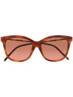 Gucci Eyewear солнцезащитные очки в квадратной оправе