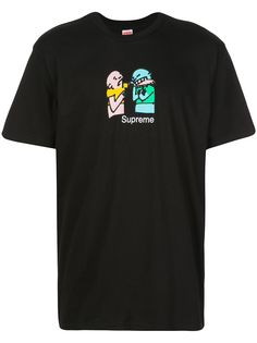Supreme футболка с принтом