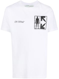 Off-White half arrow print T-shirt