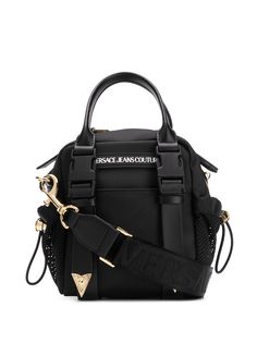 Versace Jeans Couture сумка-тоут с сетчатыми вставками