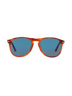 Persol солнцезащитные очки в круглой оправе