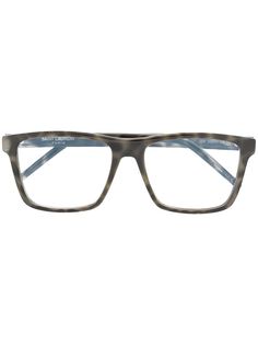 Saint Laurent Eyewear очки в оправе черепаховой расцветки