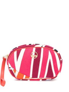 Emilio Pucci косметичка на молнии с принтом