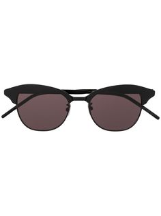 Saint Laurent Eyewear солнцезащитные очки в оправе кошачий глаз