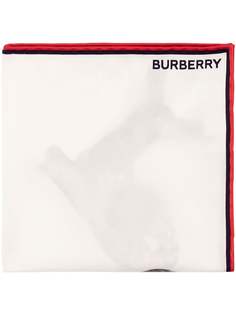 Burberry платок-паше с принтом