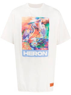 Heron Preston футболка Heron с принтом