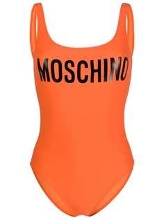 Moschino купальник с логотипом