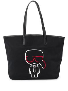 Karl Lagerfeld сумка-тоут K/Ikonik с вышивкой