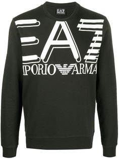 Ea7 Emporio Armani толстовка с логотипом