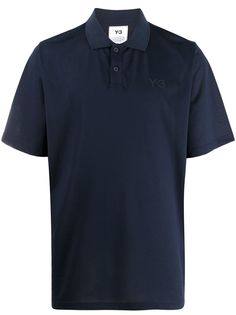 Y-3 рубашка-поло с короткими рукавами и логотипом