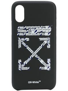 Off-White чехол для iPhone XS с принтом